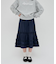 【umm.】ティアードミドルスカート