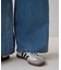 ライトデニムクラッシュワイドパンツ