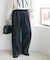 【SS先行予約】ライトデニムタックワイドパンツ