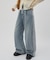 【SS先行予約/umm.】サイドレースデニムワイドパンツ《サイズ展開あり》