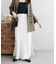 サテンマーメイドスカート
