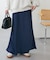 サテンマーメイドスカート