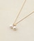 【GOLDY】パールY字ネックレス〈2WAY〉
