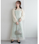 【オケージョン】レース刺繍ワンピース