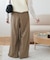 【SS先行予約】とろみ2タックワイドパンツ《WEB限定カラーあり》