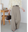 とろみ2タックワイドパンツ《WEB限定カラーあり》