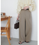 とろみ2タックワイドパンツ《WEB限定カラーあり》