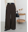 【SS先行予約】とろみ2タックワイドパンツ《WEB限定カラーあり》