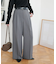 【SS先行予約】とろみ2タックワイドパンツ《WEB限定カラーあり》