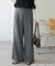 とろみ2タックワイドパンツ《WEB限定カラーあり》