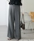 とろみ2タックワイドパンツ《WEB限定カラーあり》