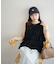 【SS先行予約】前後2WAYフリル前開きベスト