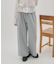 【umm.】サイドフリルスウェットパンツ
