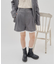 【umm./セットアップ対応】裾レースショートパンツ