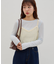 【umm.】透かし編みニットキャミ