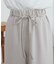 テックリネンベルト付ワイドパンツ《WEB限定カラーあり》