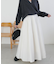 タックギャザーフレアスカート