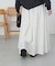 タックギャザーフレアスカート