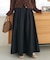 タックギャザーフレアスカート
