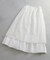 タックギャザーフレアスカート