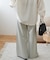 カラーセミフレアパンツ