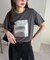 箔プリントTシャツ