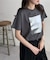 箔プリントTシャツ