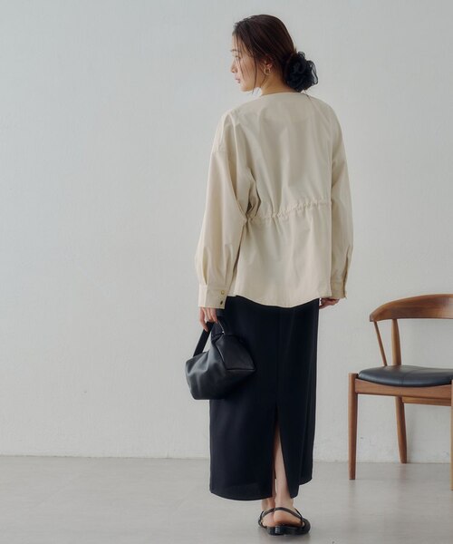 Discoat 「Noka」ウエストギャザーブルゾン Discoat｜【Noka】ウエストギャザーブルゾン | Rakuten Fashion(楽天