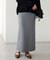 【Noka】接触冷感ニットナロースカート