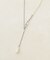 【GOLDY】フックドロップパールY字ネックレス