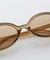 オーバルフレームサングラス