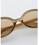 オーバルフレームサングラス