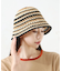 カラーボーダーハット