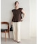 前後２WAYコットンシアーフリルフレンチ