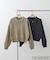 スポンディッシュ衿付Wジップカーディガン