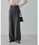 【Noka】2タックストレートパンツ
