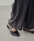 【Noka】2タックストレートパンツ