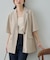 【Noka】テーラード半袖ジャケット