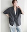 【Noka】テーラード半袖ジャケット
