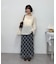 【ミドル丈＆ロング丈/umm.】チェックスカート