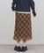 【ミドル丈＆ロング丈/umm.】チェックスカート