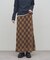 【ミドル丈＆ロング丈/umm.】チェックスカート