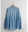 【Enlude/ユニセックス】シアーデニムダブルポケットオーバーシャツ