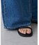 ライトオンスデニムワイドパンツ