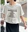 【Enlude】刺繍ニュースペーパーロゴTシャツ《ユニセックス》