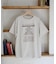【Enlude】刺繍ニュースペーパーロゴTシャツ《ユニセックス》