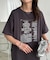 【Enlude】刺繍ニュースペーパーロゴTシャツ《ユニセックス》