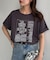 【Enlude】刺繍ニュースペーパーロゴTシャツ《ユニセックス》