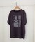 【Enlude】刺繍ニュースペーパーロゴTシャツ《ユニセックス》