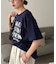 【Enlude】ヒビワレロゴヴィンテージライクTシャツ《ユニセックス》